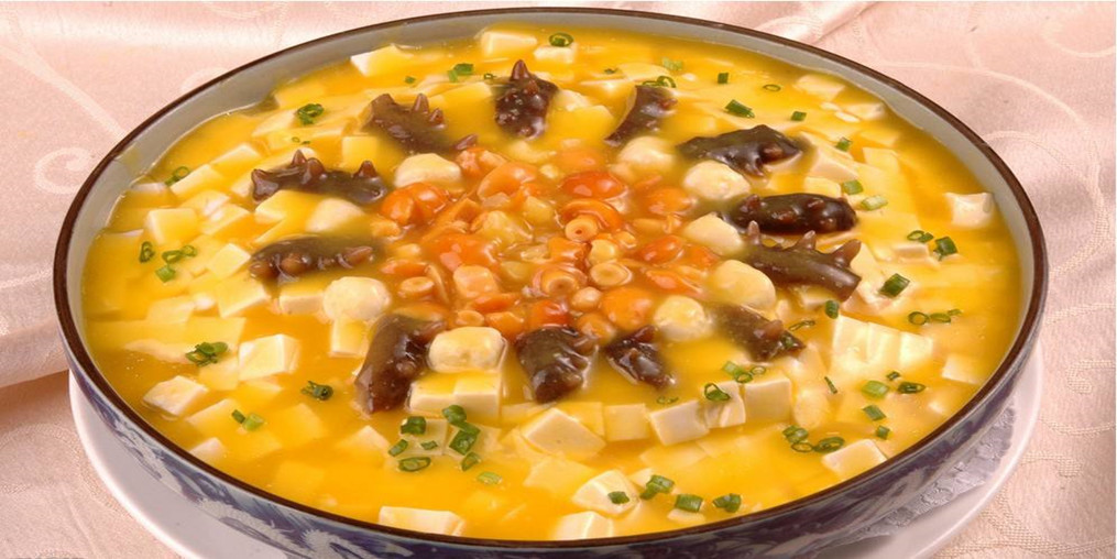 海参香菇豆腐