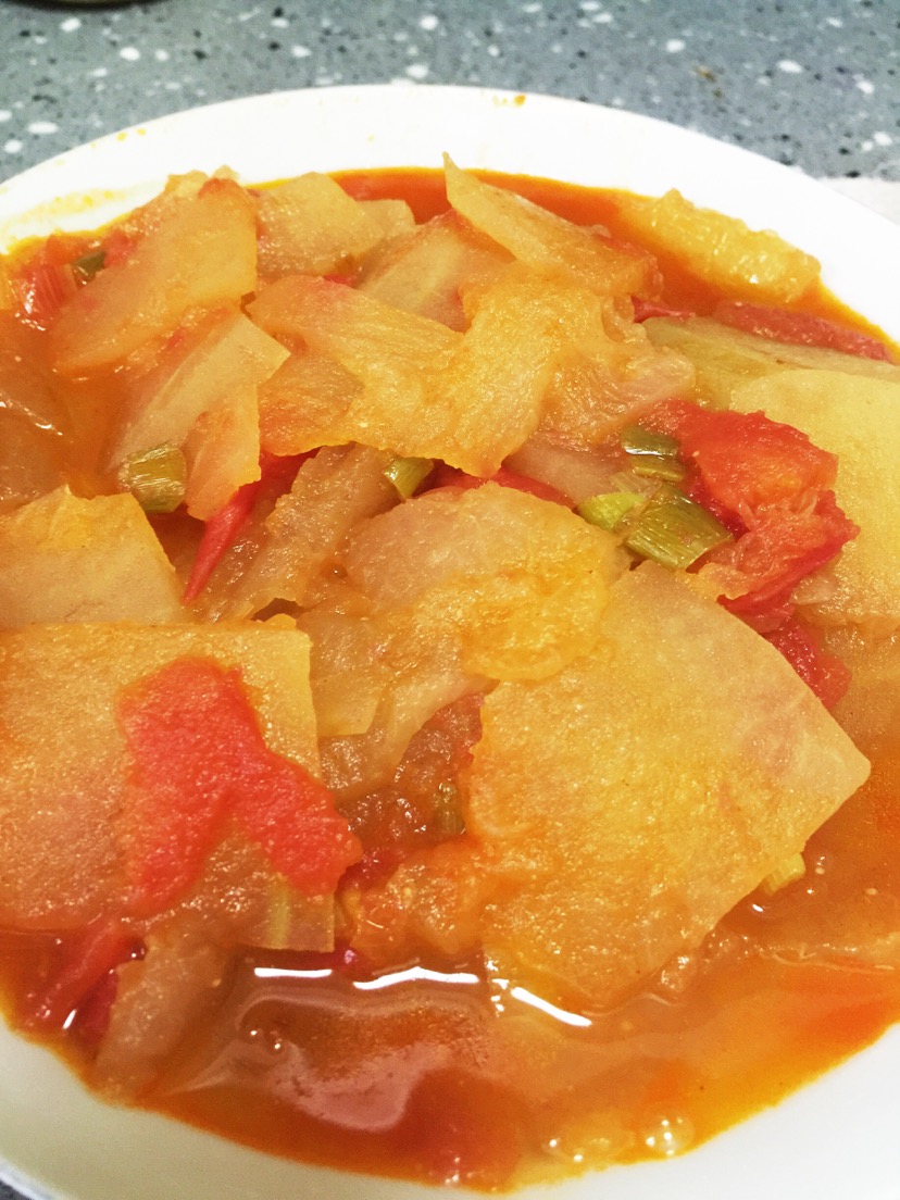 冬瓜炒番茄