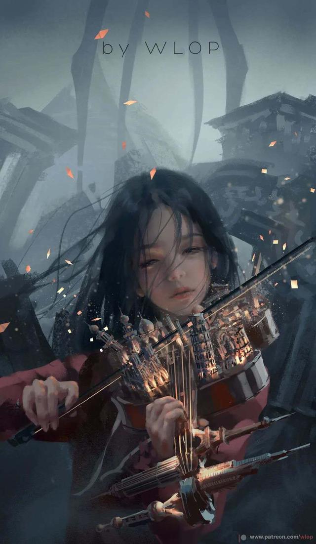 敲着代码的画师｜WLOP——用绘画来表达自我_百科TA说