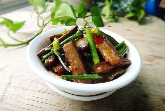 生腌茄子