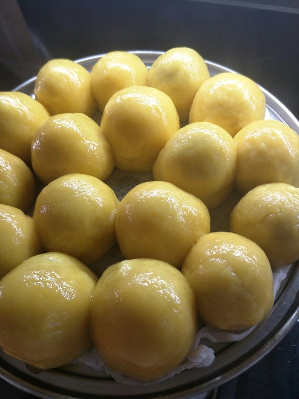 糯米面黏豆包