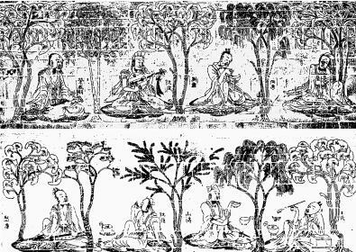 汉代墓室绘画：壁画、漆画及画像砖_百科TA说