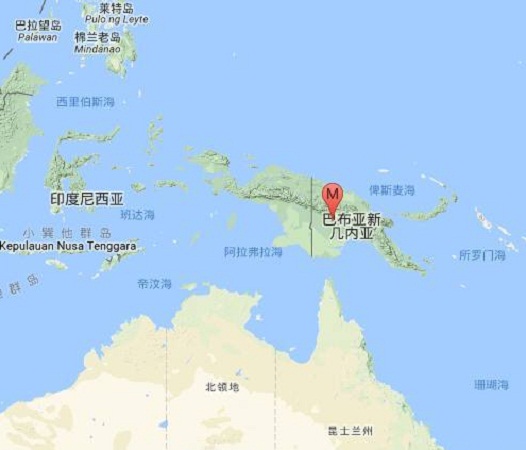 2月17日巴布亚新几内亚地震
