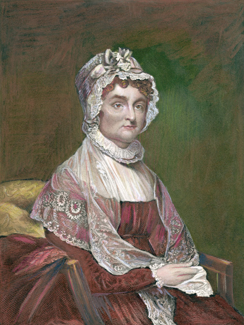 abigail  adams),1744年11月22日(一说11月11日)生于英属北美殖民地