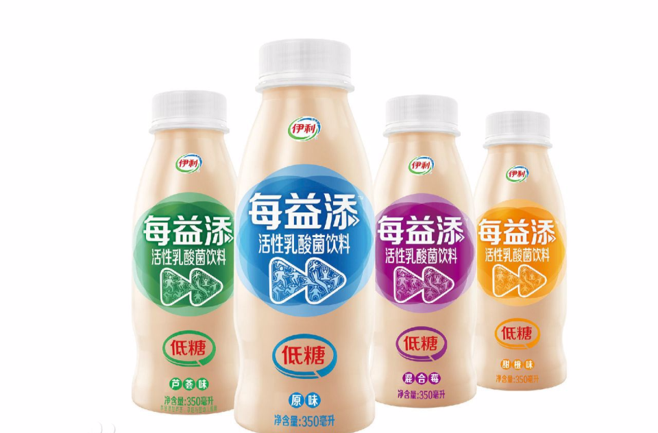 伊利每益添益生菌饮品