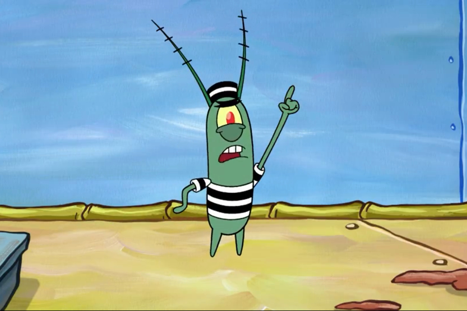  p>痞老板(英文名称:sheldon james plankton jr,简称为plankton)是