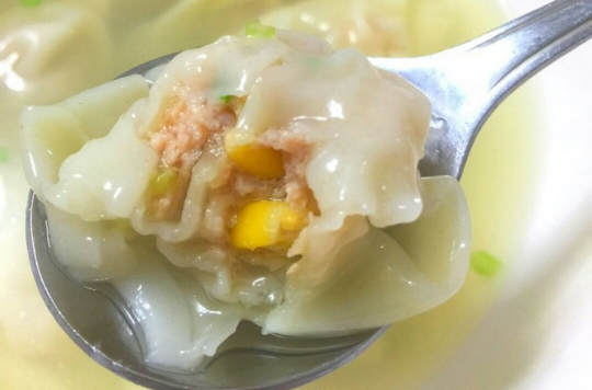 猪肉玉米馄饨