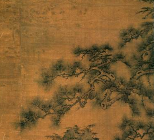 宋人画朱云折槛