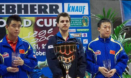  p>蒂姆·波尔(timo boll),1981年3月8日出生于德国奥登沃德,德国著名