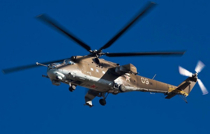  p>米-24武装直升机(俄文:Миль Ми-24,英语:mil mi-24,北约代号