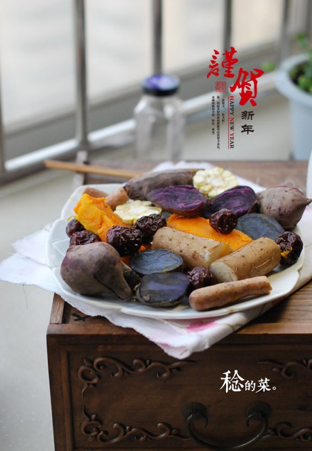 福禄寿囍蒸五样