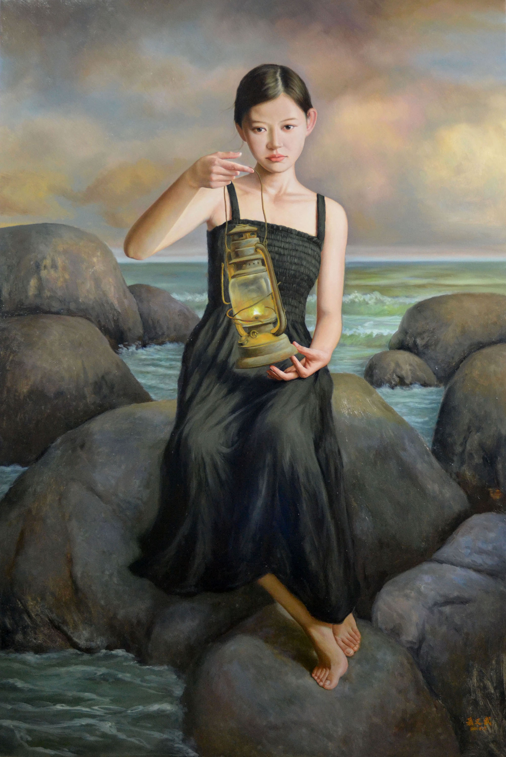 山东美术家协会会员,山东省油画