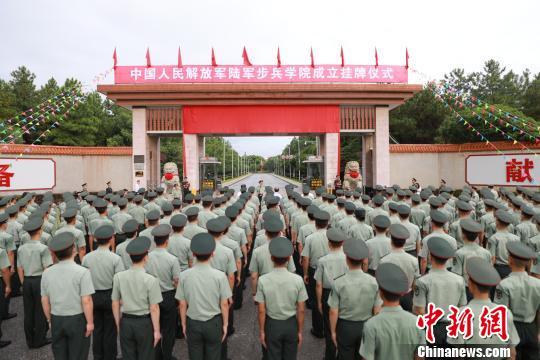  p>中国人民解放军陆军步兵学院(the army infantry academy of pla)