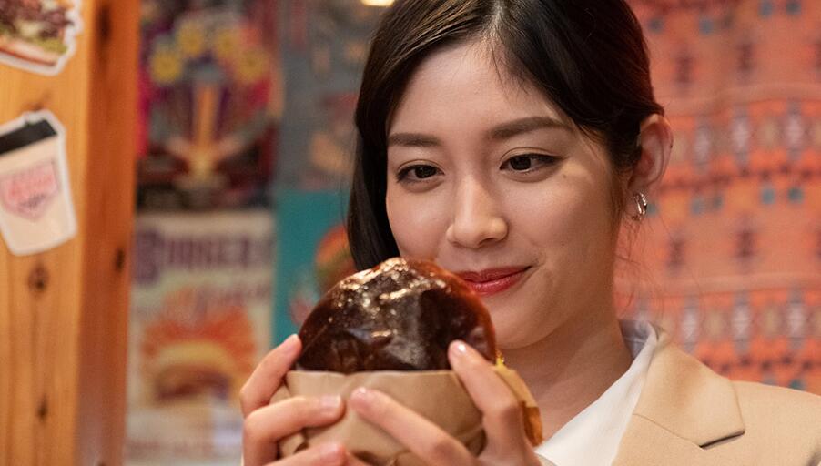 女子美味汉堡部