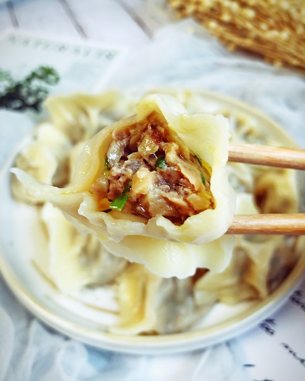 猪肉茄子馅饺子