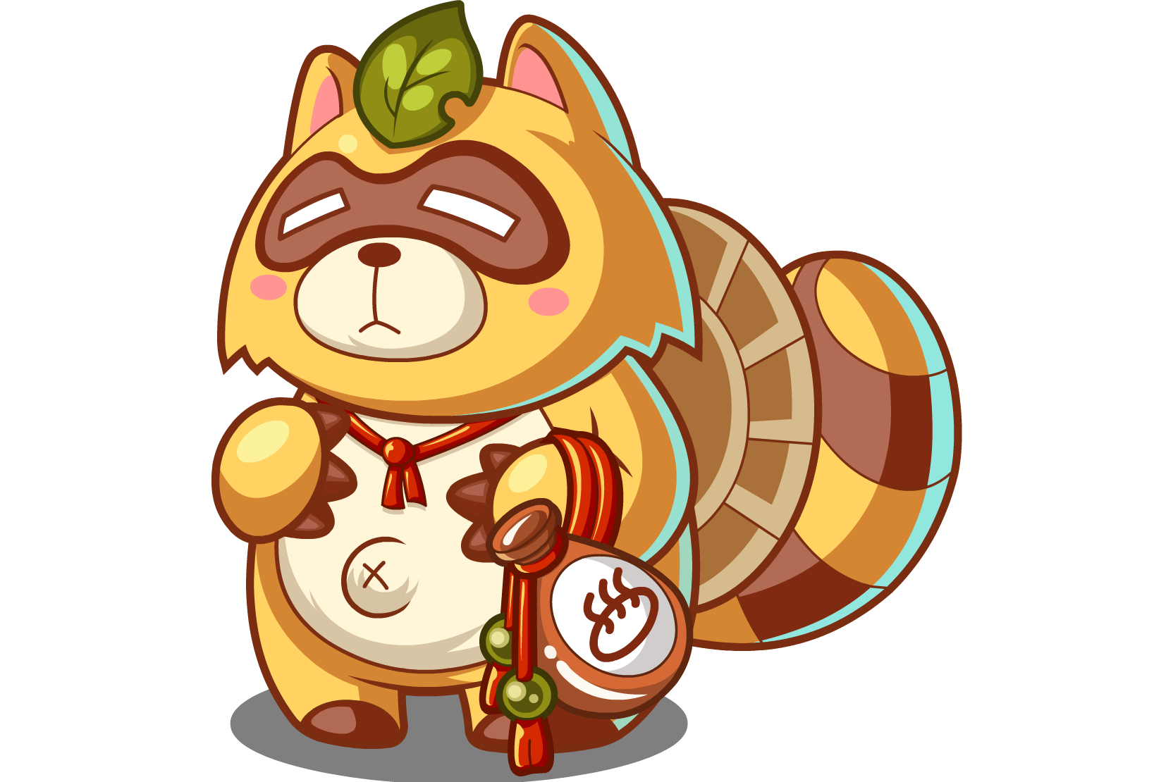 ">浣熊忍者,游戏《 a target="_blank" href="/item/洛克王国/67258"