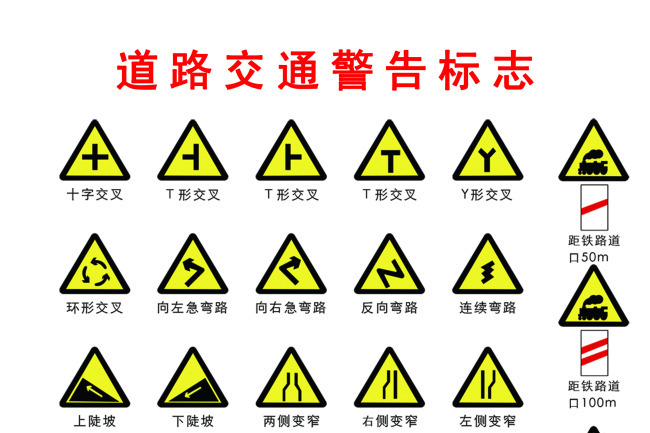 交通警告标志