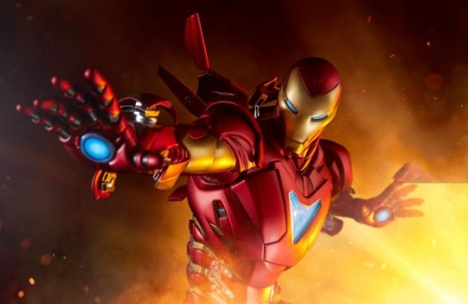 sideshow 漫威漫画《钢铁侠:绝境病毒》mk2 1:5雕像