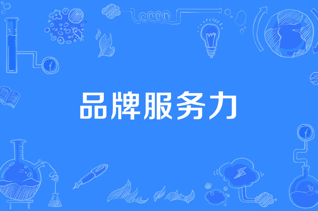 品牌服务力