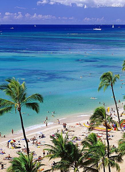  p data-id="go0m53o5wb">威基基海滩(waikiki beach)位于 a target="