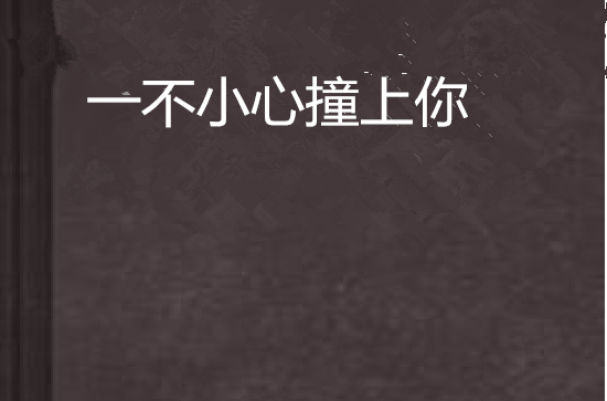 一不小心撞上你