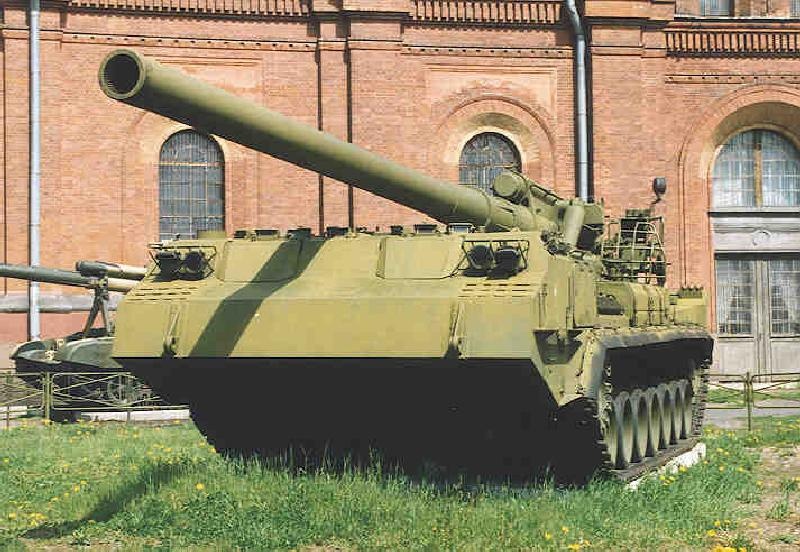 俄罗斯2s5式152mm自行加农炮