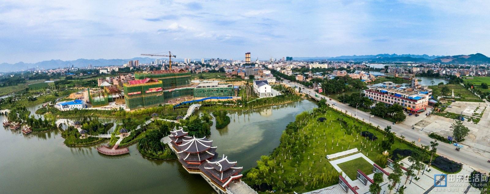  p>田东县位于广西西部,地处右江河谷腹部,地处右江盆地腹部,右江河从