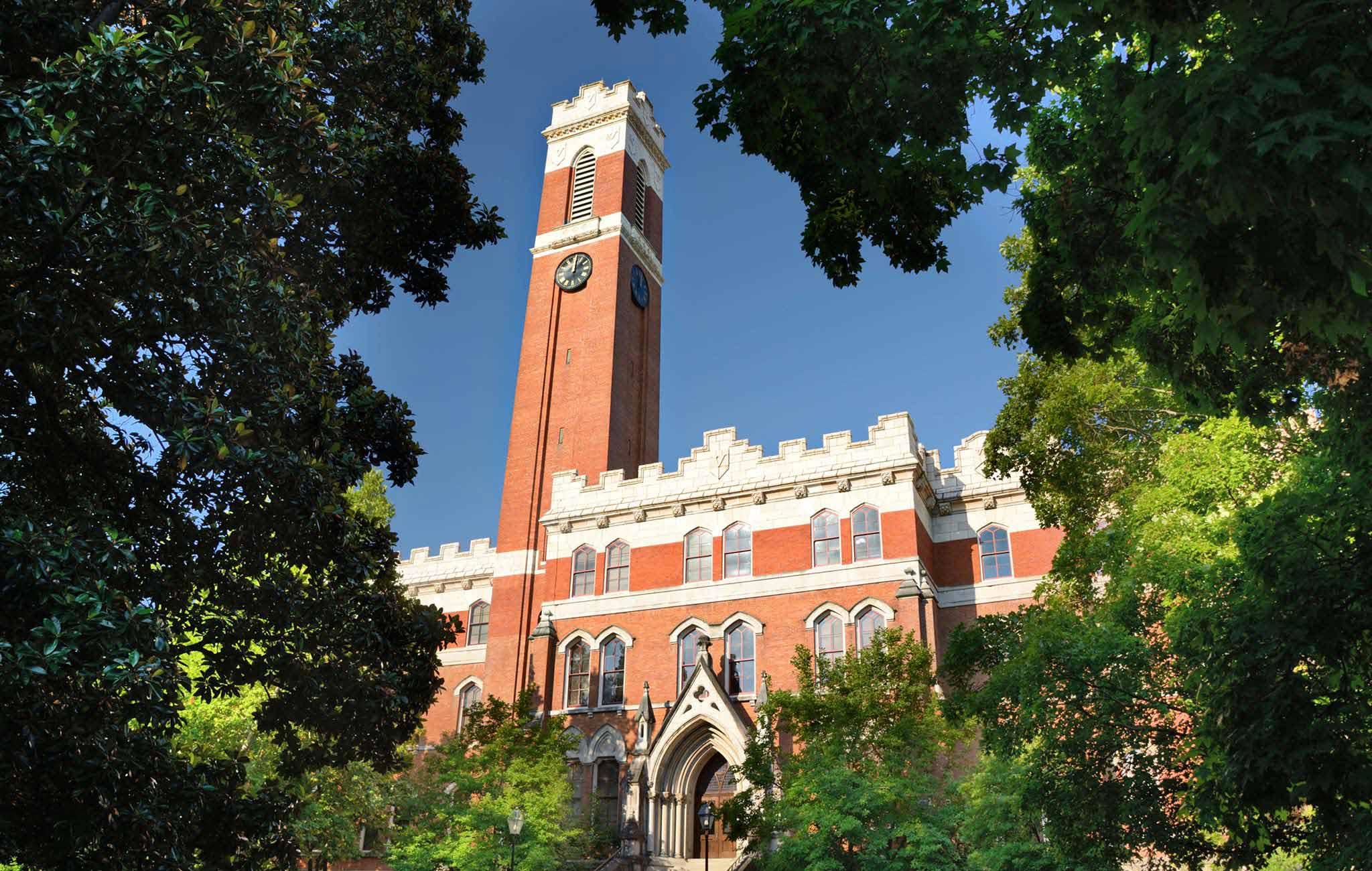  p>范德堡大学(vanderbilt university),简称vandy,又译范德比尔特