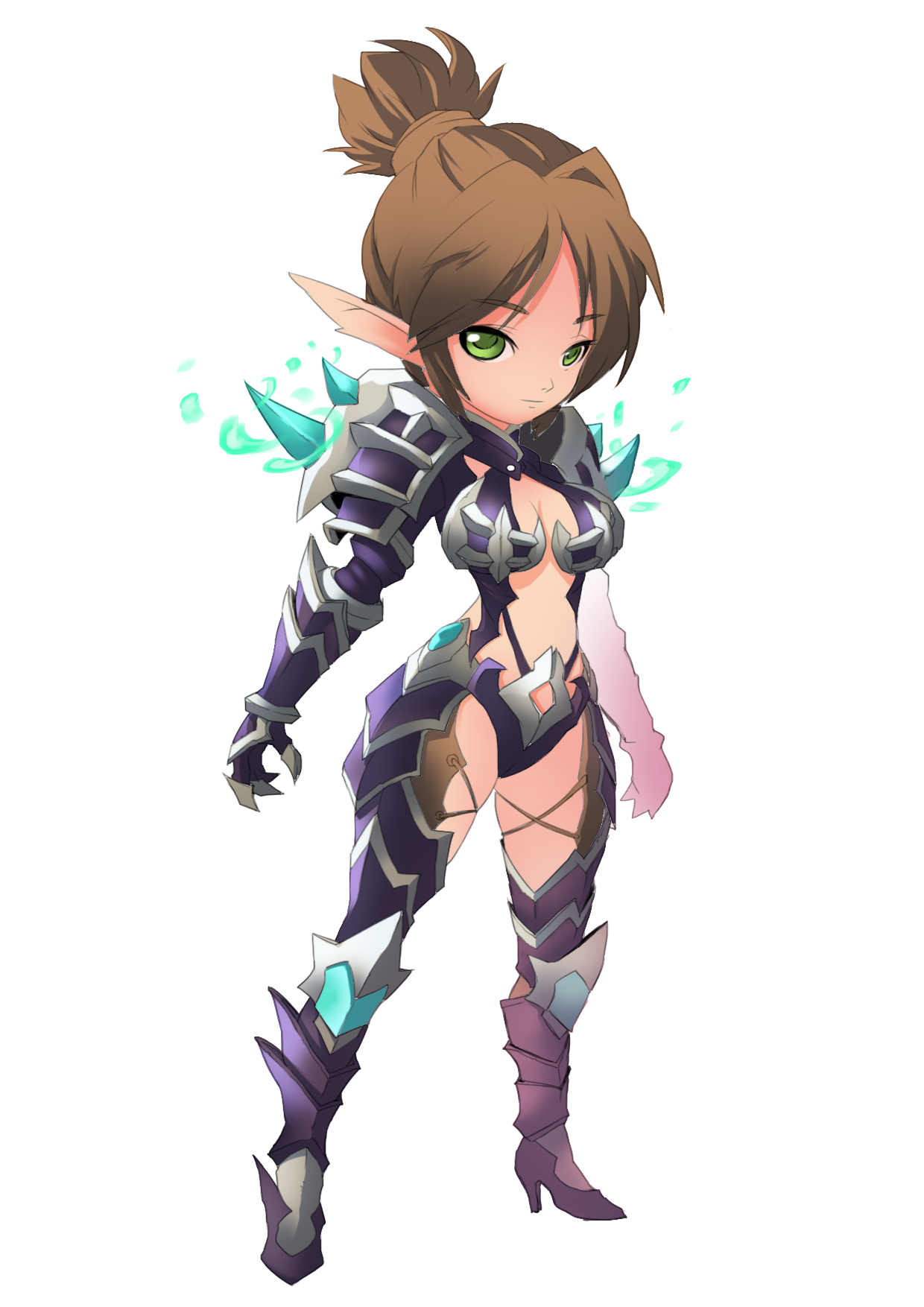 游戏以西方魔幻为故事背景,通过集结人类,精灵,兽人等各种族的力量一