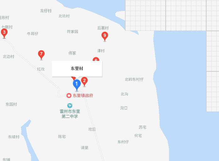  p>东里村委会位于东里镇东北部,下辖12条 a href="#" data-lemmaid="