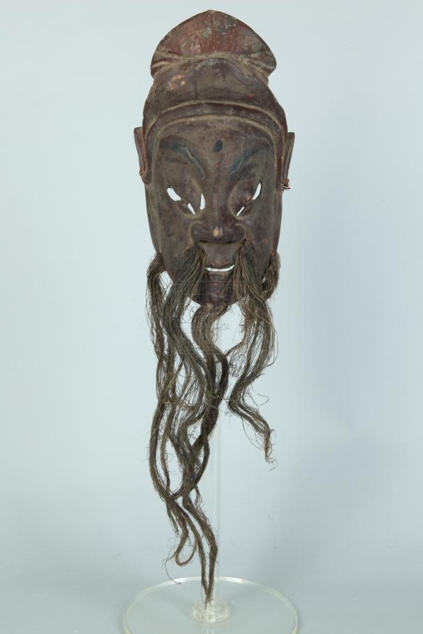 清傩戏"关羽"面具