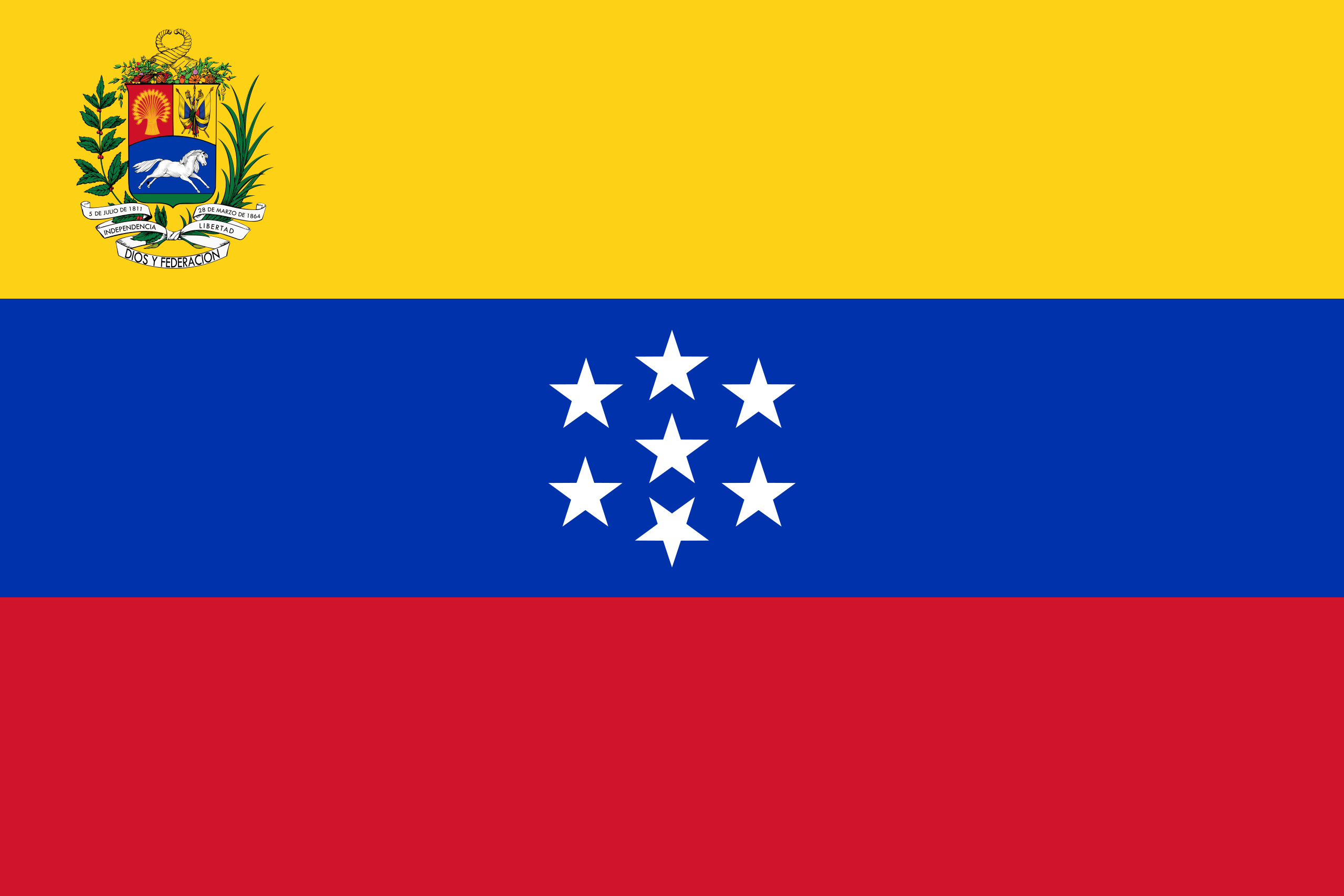 委内瑞拉玻利瓦尔共和国国旗