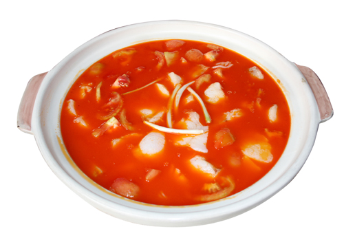 【酸汤银鳕鱼】