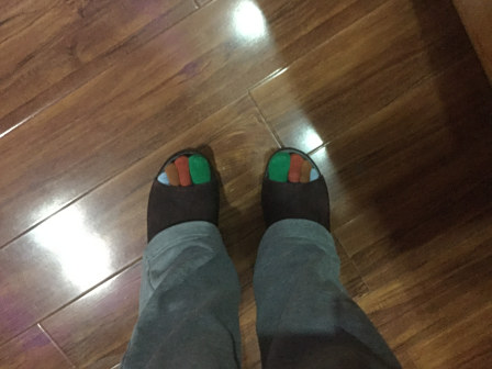 五指袜凉鞋图片