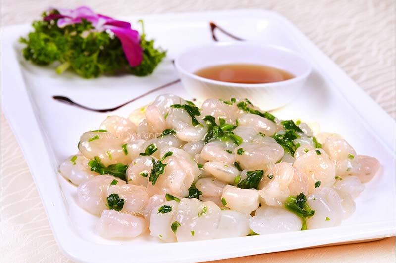 油泡鲜虾仁