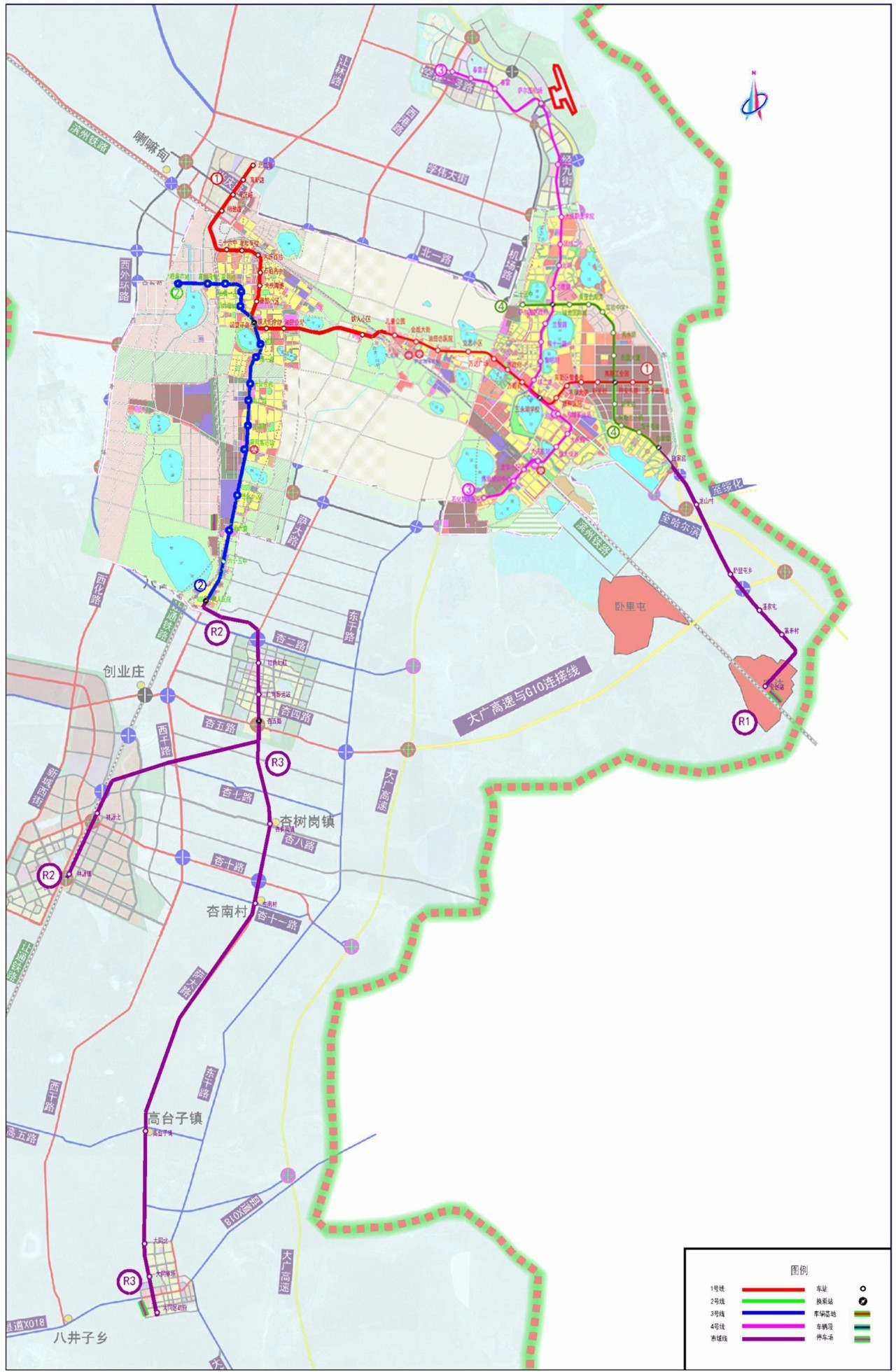  p data-id="towcgdeo5qam">大庆轨道交通1号线,是大庆市轨道交通规划