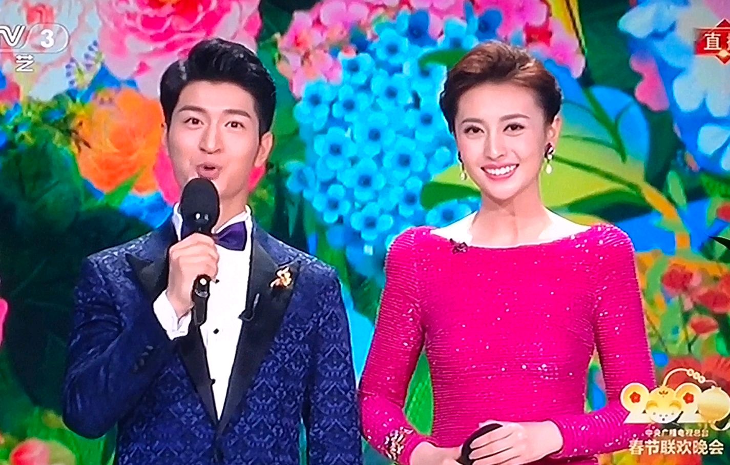 2020央视春晚3位新主持人，整体表现良好，最大的特点是脸笑僵了_百科TA说
