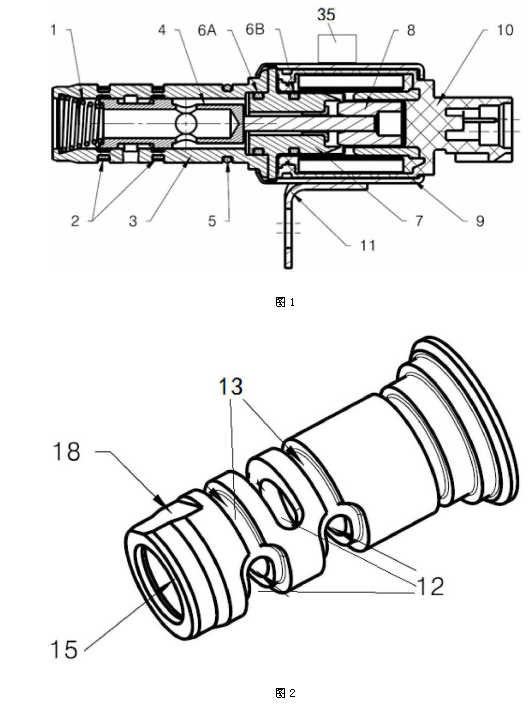一种比例控制液压阀结构