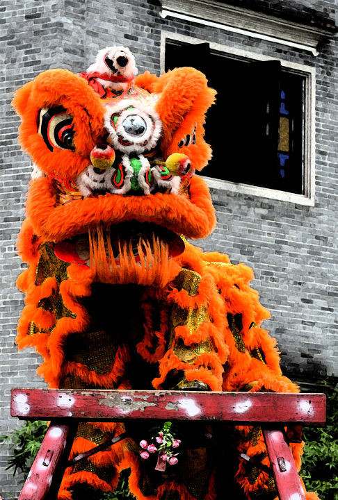 舞狮（中国民间艺术）_百度百科