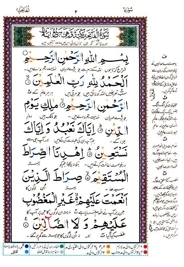 阿拉伯语音译,意为"开端".因此章被列入全经之卷首,起