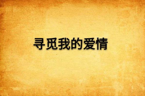 寻觅我的爱情