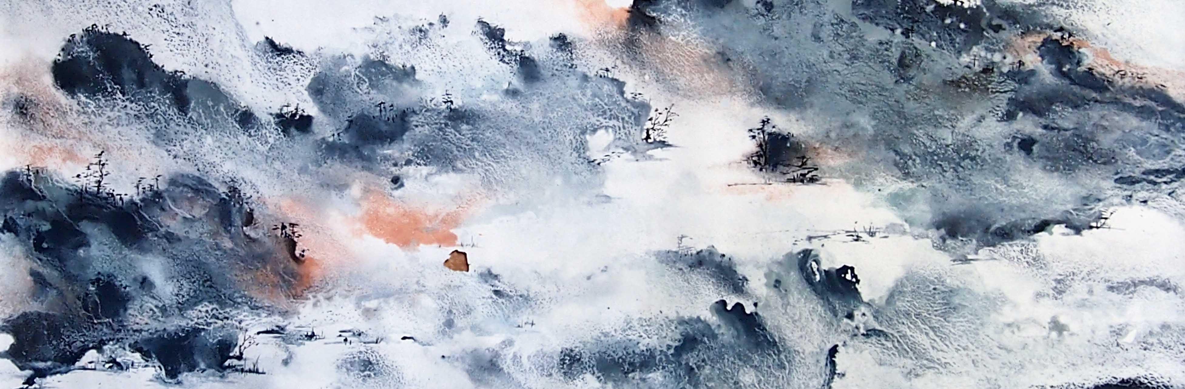 中国国画家,擅长于泼墨,泼彩画.拜师于中国著名油画家王元鼎. /p>