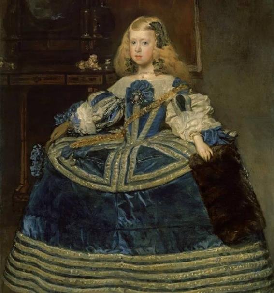  p>《宫娥》  (las  meninas,the maids of  honor)是西班牙画家 a