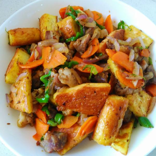 馕丁炒肉