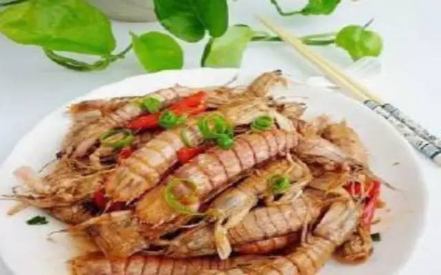 清炒虾姑