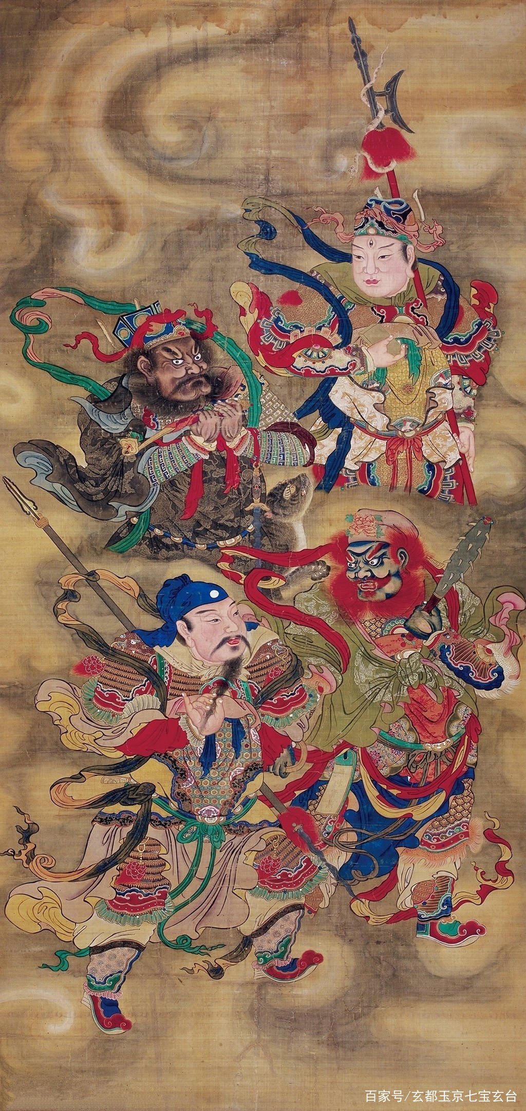 道教中赫赫有名的玄天上帝真武大帝，真武大帝父母是指哪两位尊神_百科TA说
