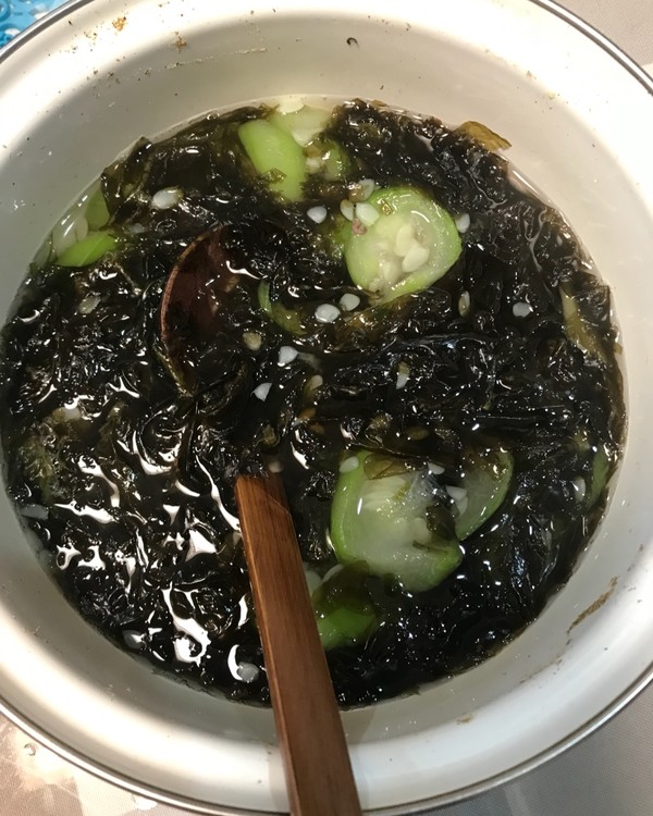 丝瓜紫菜汤