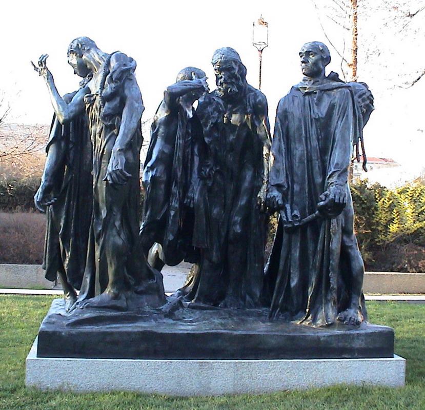 加莱义民：一个会讲故事的雕塑_百科TA说