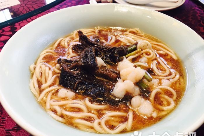 虾仁鳝面
