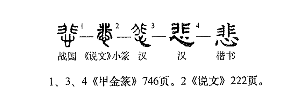 悲（汉语文字）_百度百科